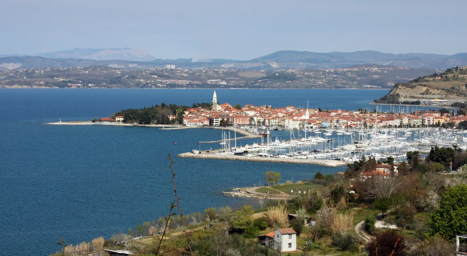 Izola old town on the Slovenian coast